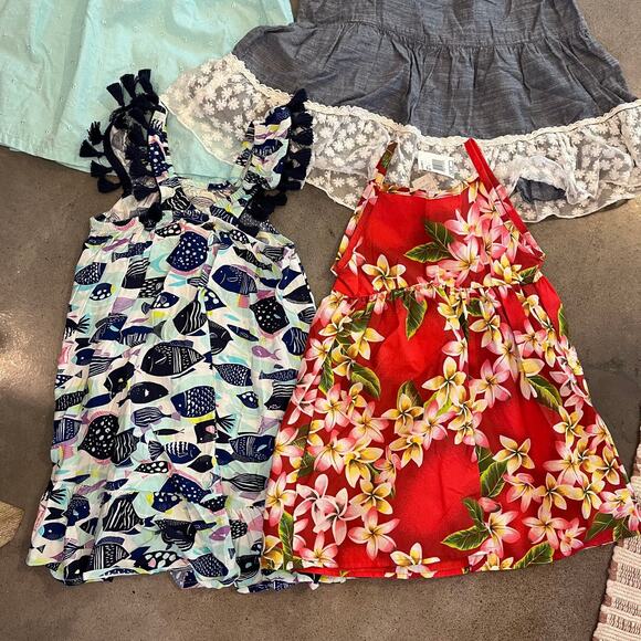 Lydia Jane Cat Jack Kala Hawaii Lemon Kiss toddler girls 4T Dress bundle 4 set - Picture 7 of 9
